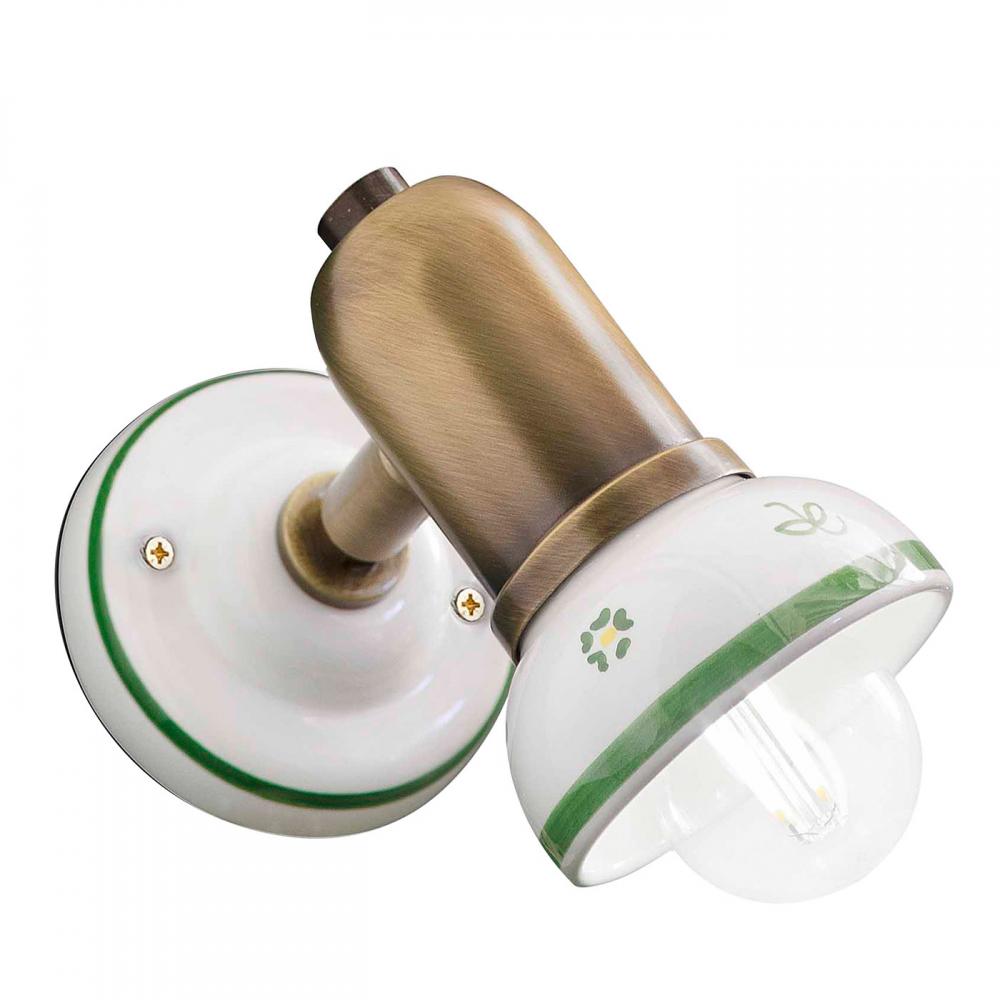 bodova lampa nastenna mediteransky styl provence styl toskansko rucne malovany vzor osvetlenie kuchyna obrazove osvetlenie taliansky rekreacna renovacia lampy internetovy obchod la meridiana.jpg